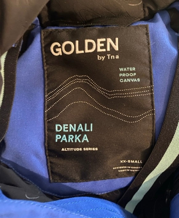 Women’s Denali parka XXS | Golden by TNA/ Aritzia