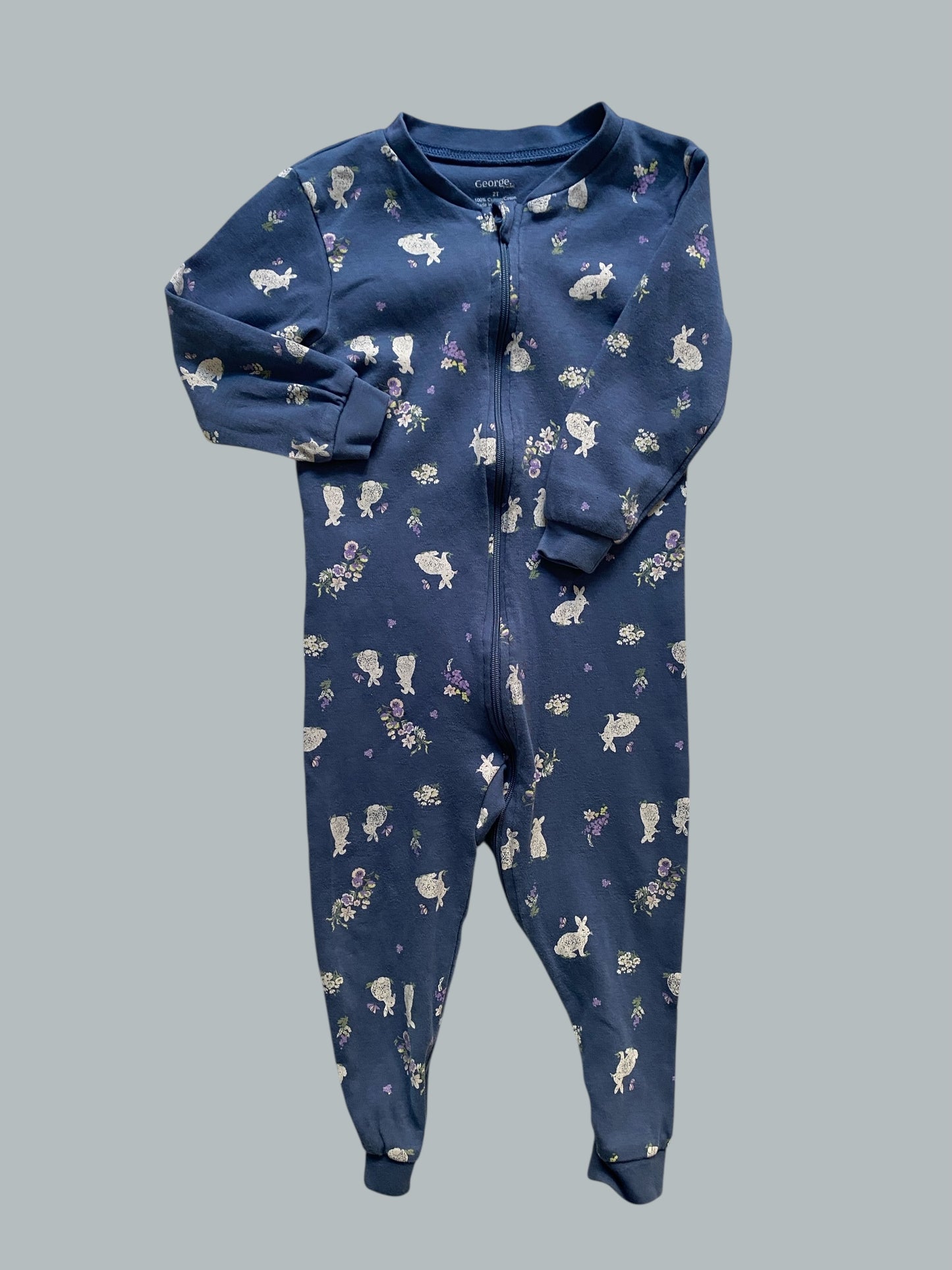 Cotton bunny sleeper 2Y | George