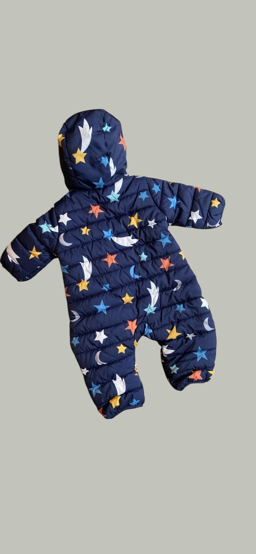 Navy stars snowsuit 3m | Mighty Goods
