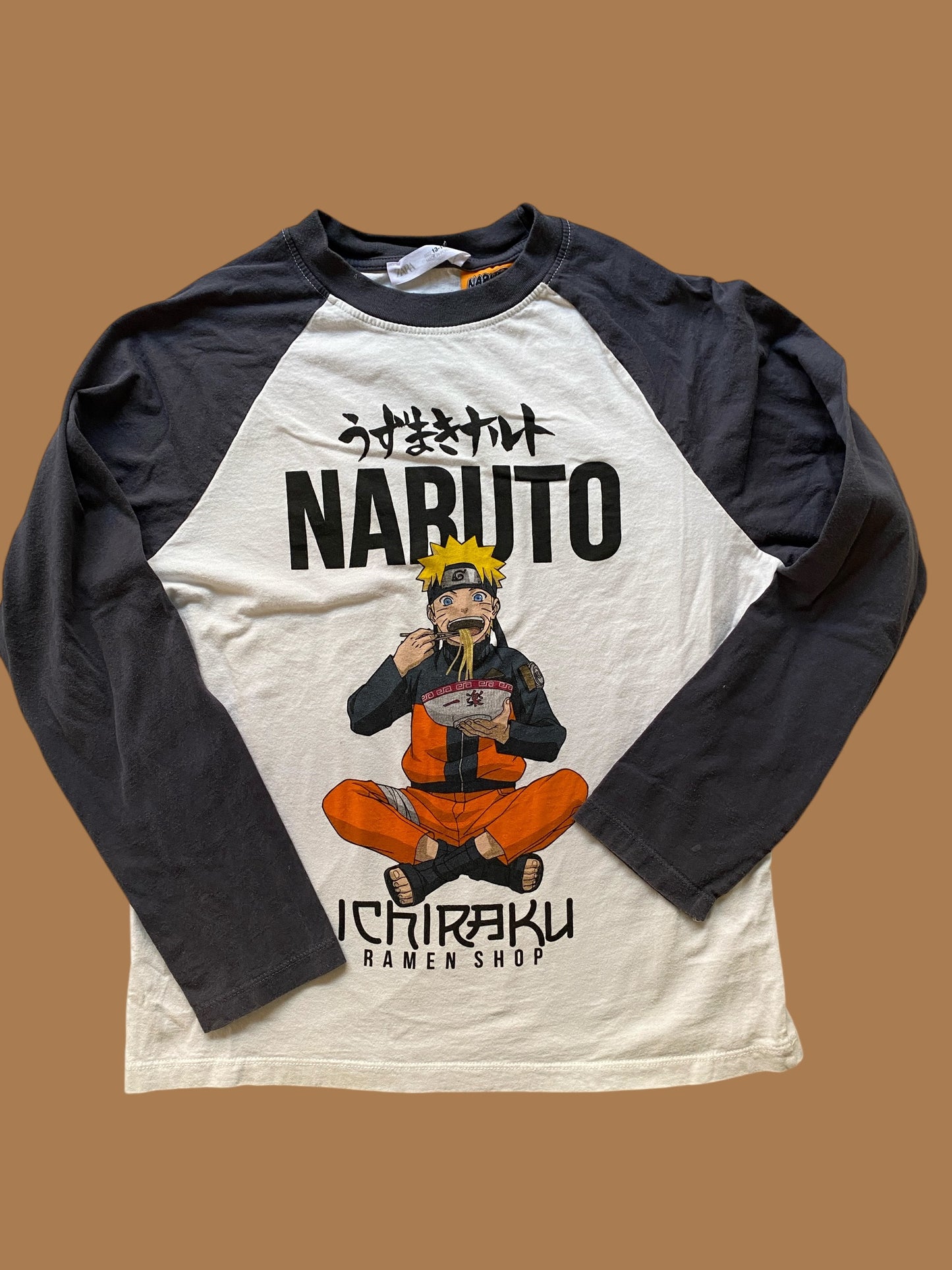 Naruto Ramen Shop long sleeve top 13Y | Zara