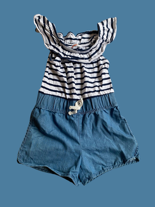 Cotton romper 4Y | Monkey Bars