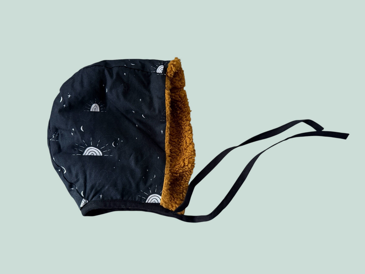 Fleece lined bonnet 18m-3Y
