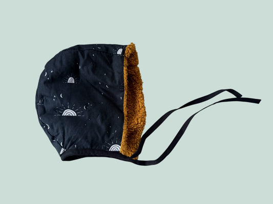 Fleece lined bonnet 18m-3Y