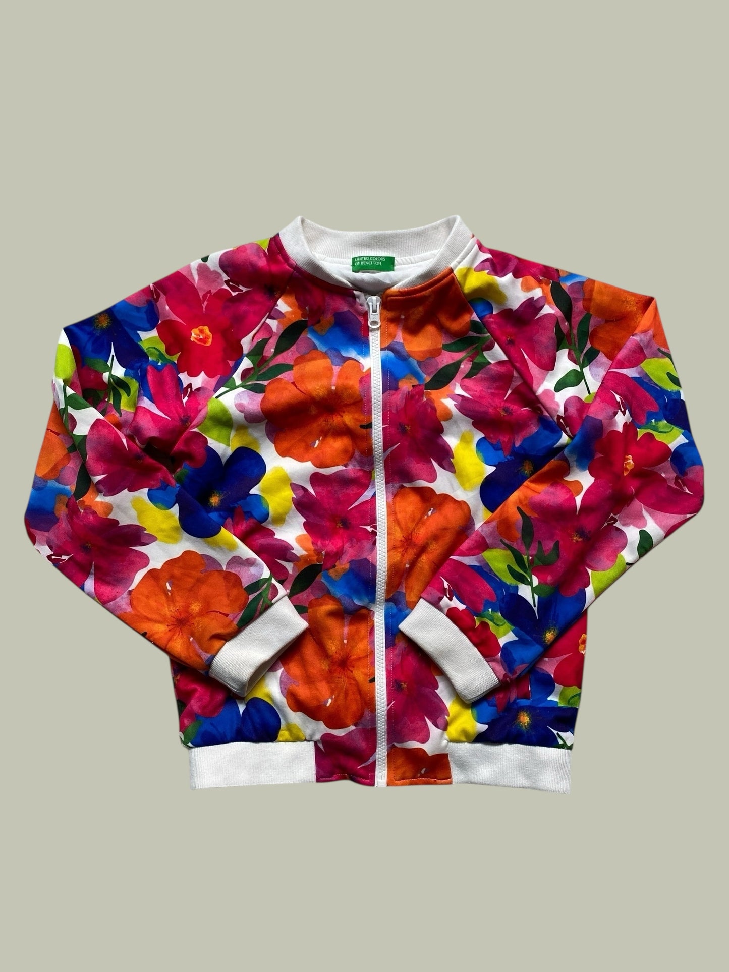 Flower bomber jacket teen *see measurements | United Colors of Benetton
