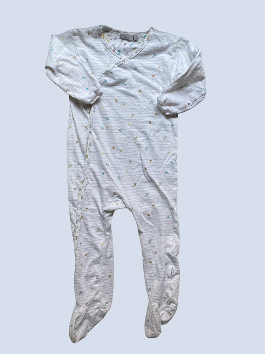 Footed cotton snap sleeper 24-30m | Mexx
