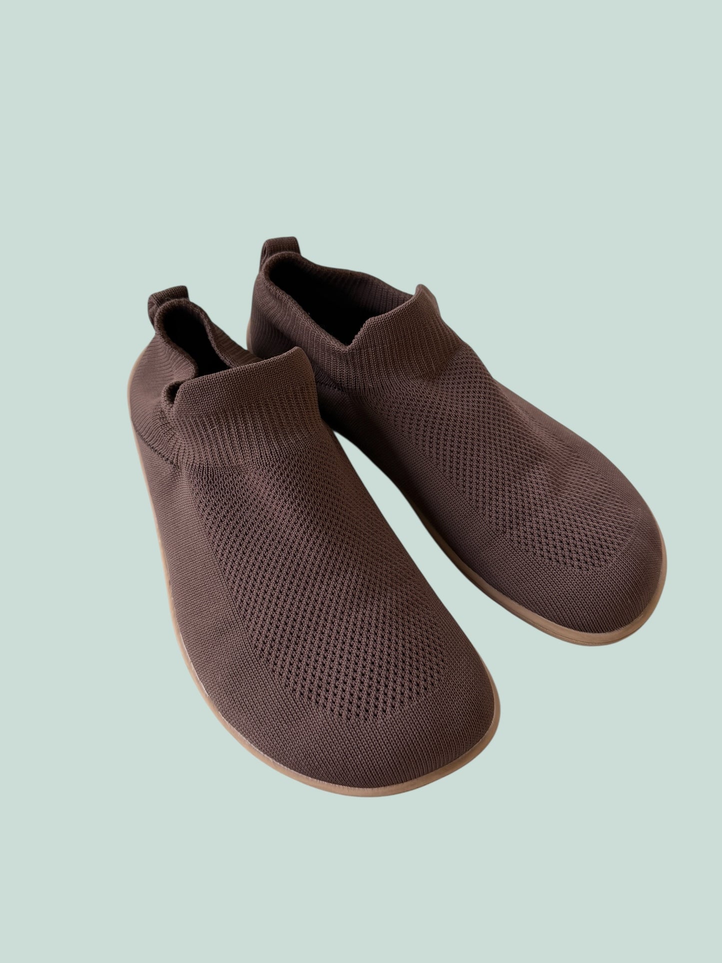 Brown Agile I barefoot sock shoes 38 EU | Saguaro