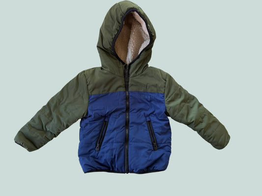 Reversible sherpa lines jacket 3Y | Roots