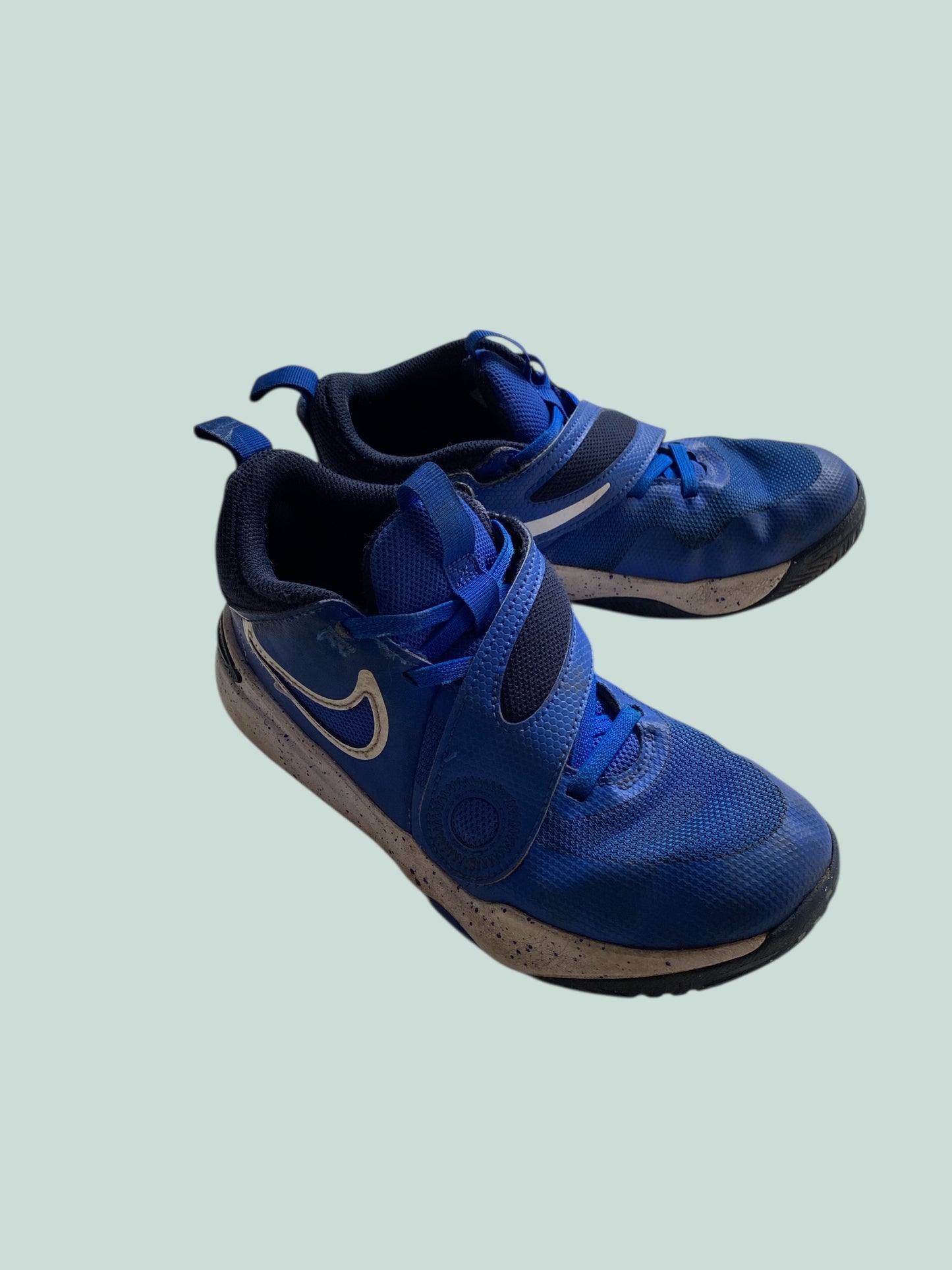 Blue velcro sneakers 3US Big Kid | Nike