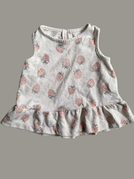 Organic cotton strawberry tunic 2Y | Carter’s