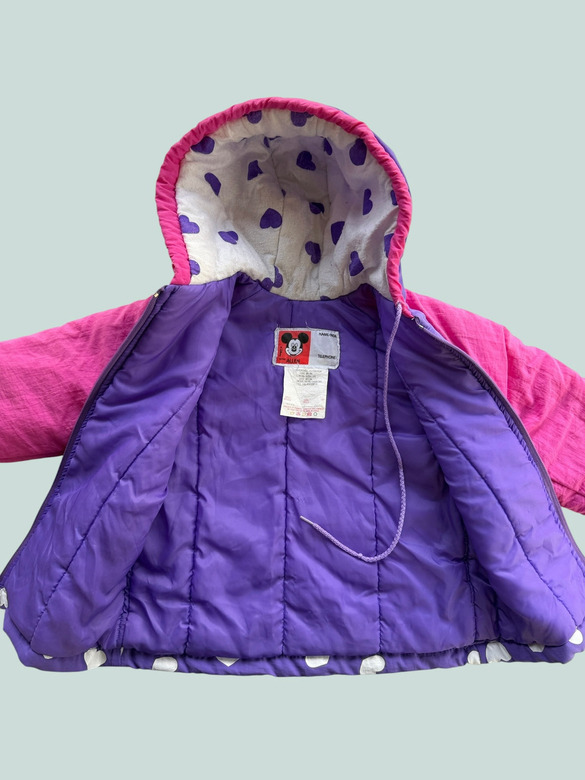 Vintage Mickey Mouse jacket 2-3Y