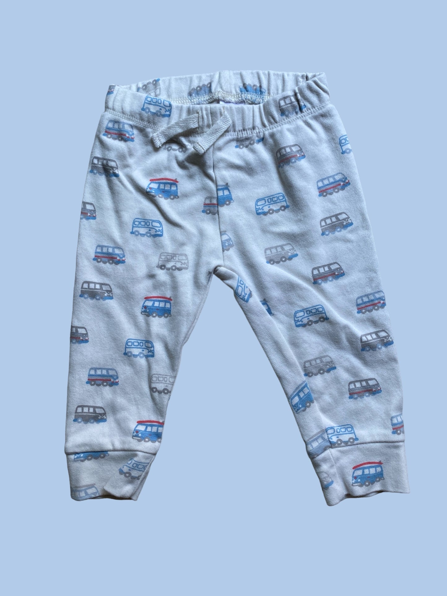 Cotton bus baby pants 3-6m | Pehr for Indigo