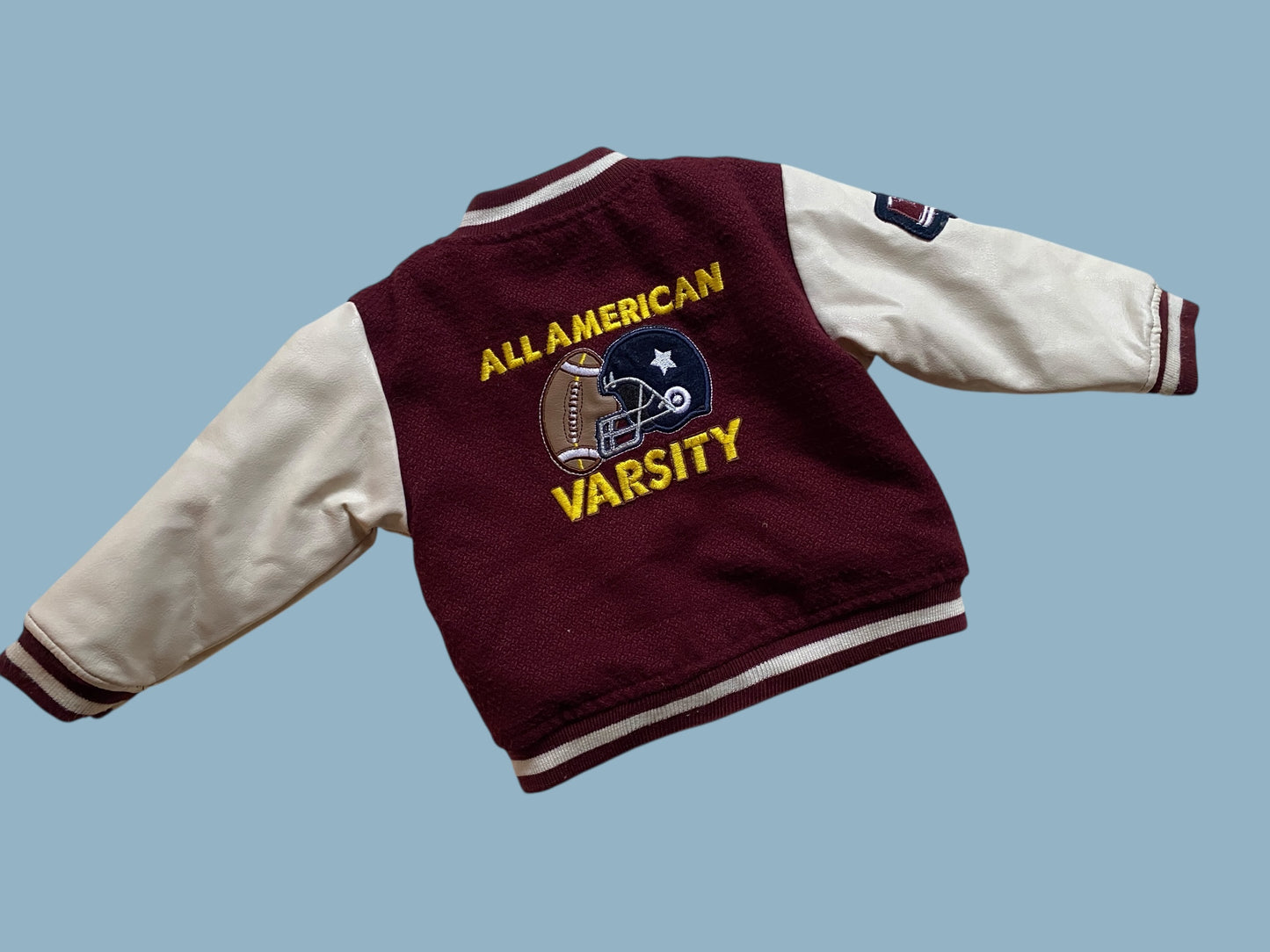 Vintage american footbal varsity jacket 24m | Boyz by Nanette