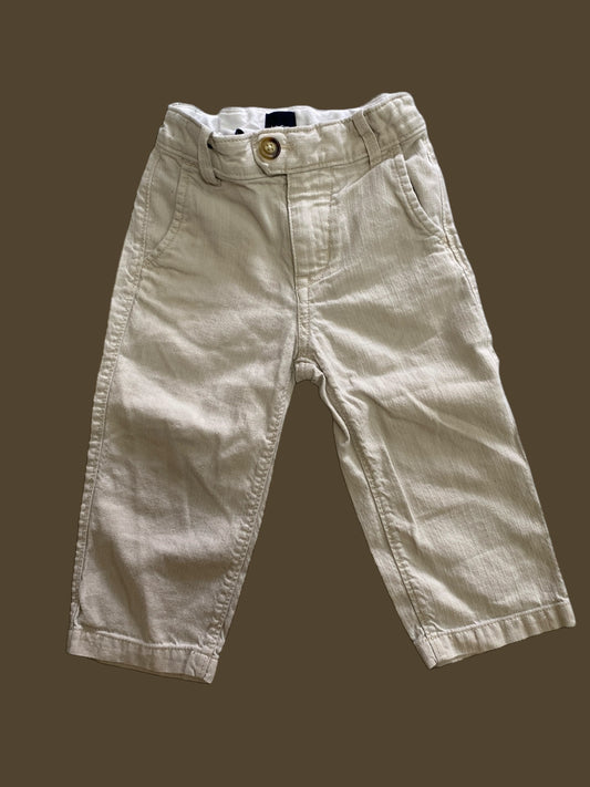 Cotton linen blend jeans 18-24m |