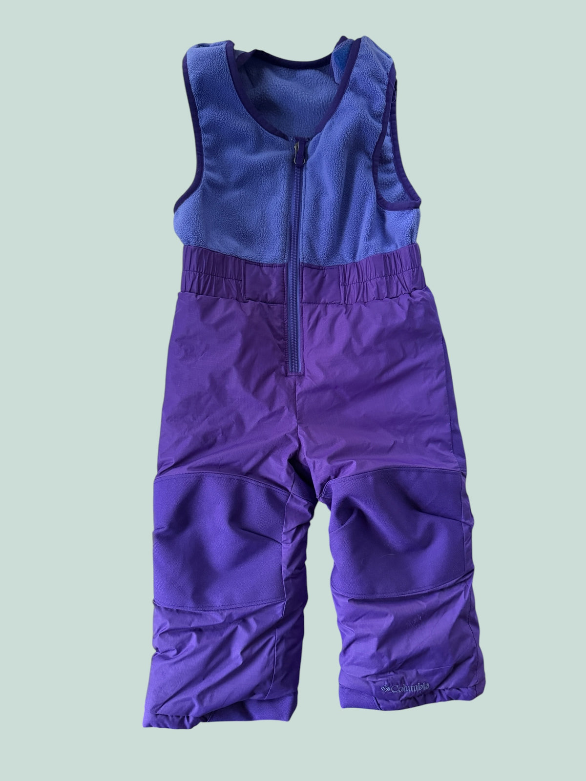 Purple bib snowpants 2Y | Columbia