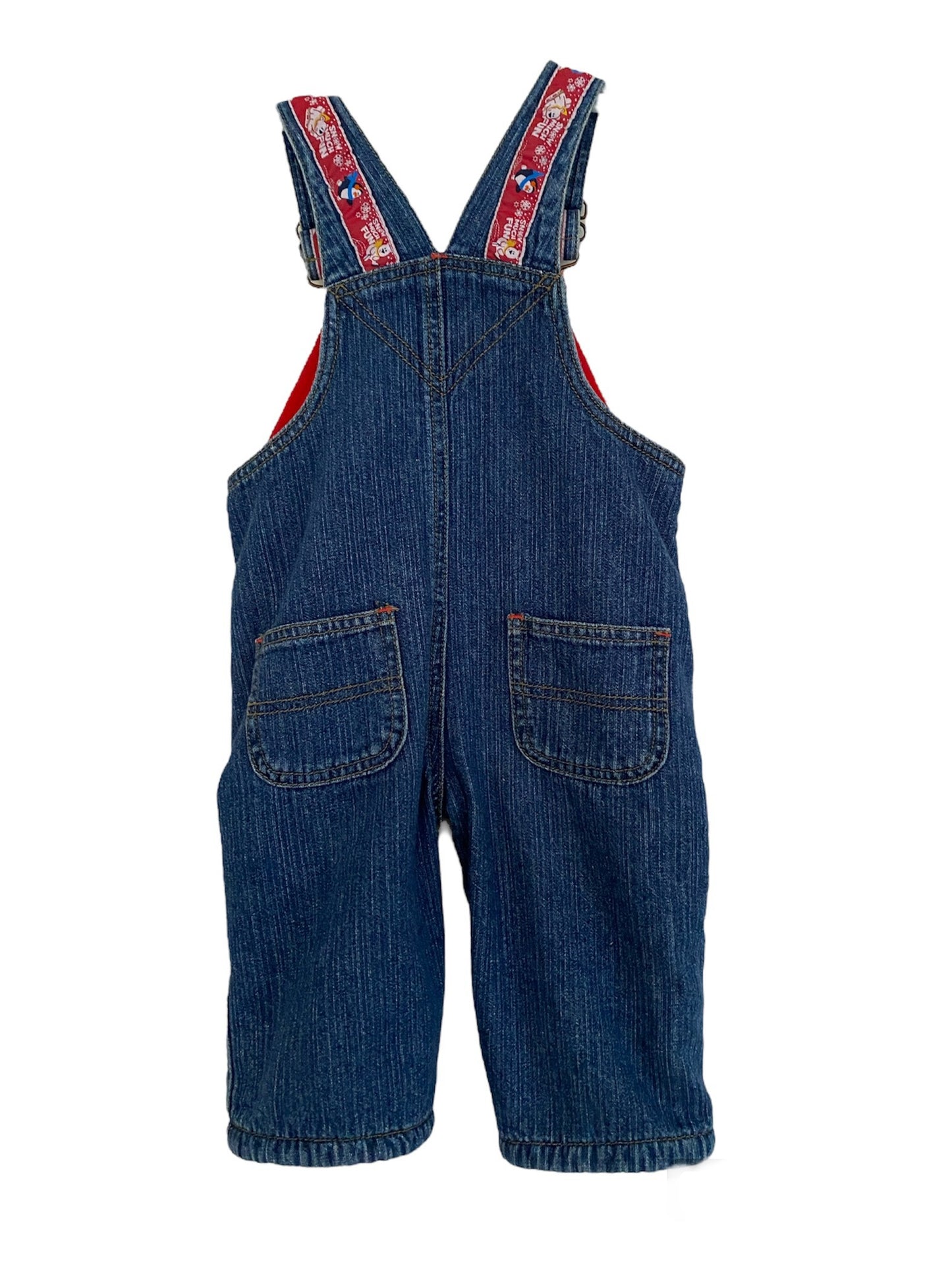 Lined denim overalls 6m | Please Mum