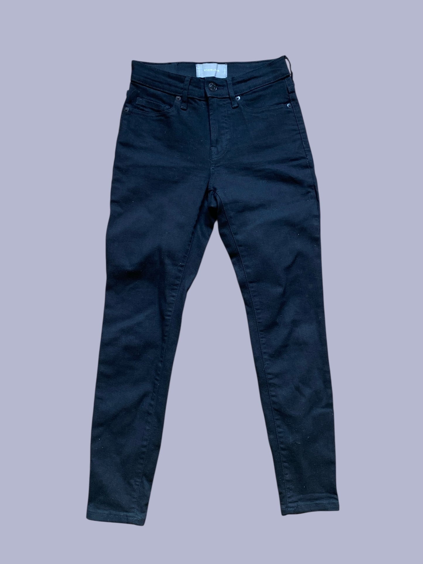 Black mid-rise women's 25 ankle jeans  | Everlane