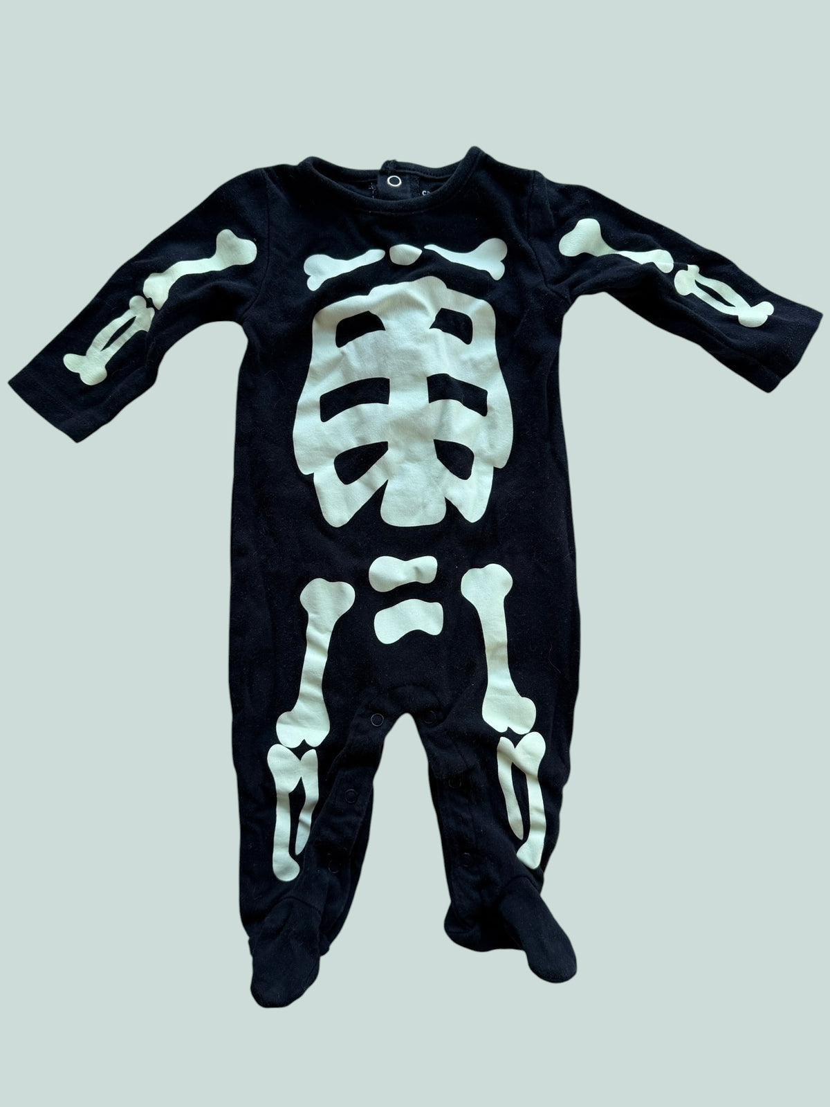 Cotton skeleton sleeper 6m | Carter's