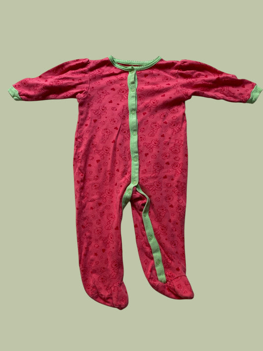 Elmo cotton footed snap sleepers 18m | Sesame Street