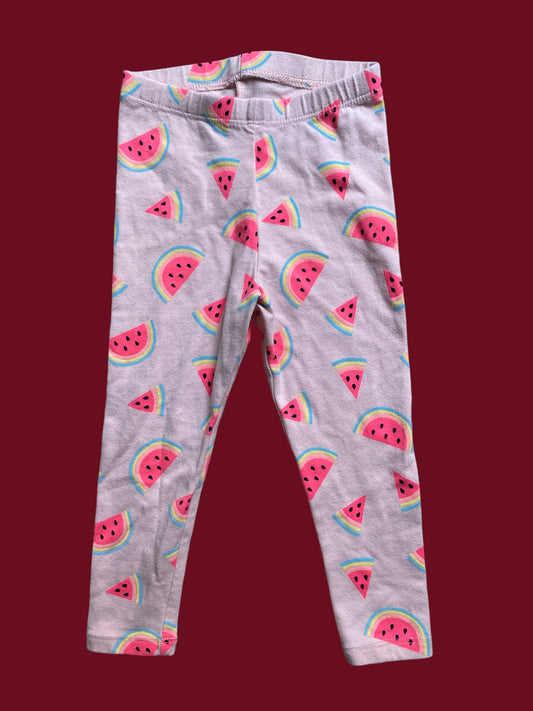 Watermelon cotton leggings 2Y | Cat&Jack