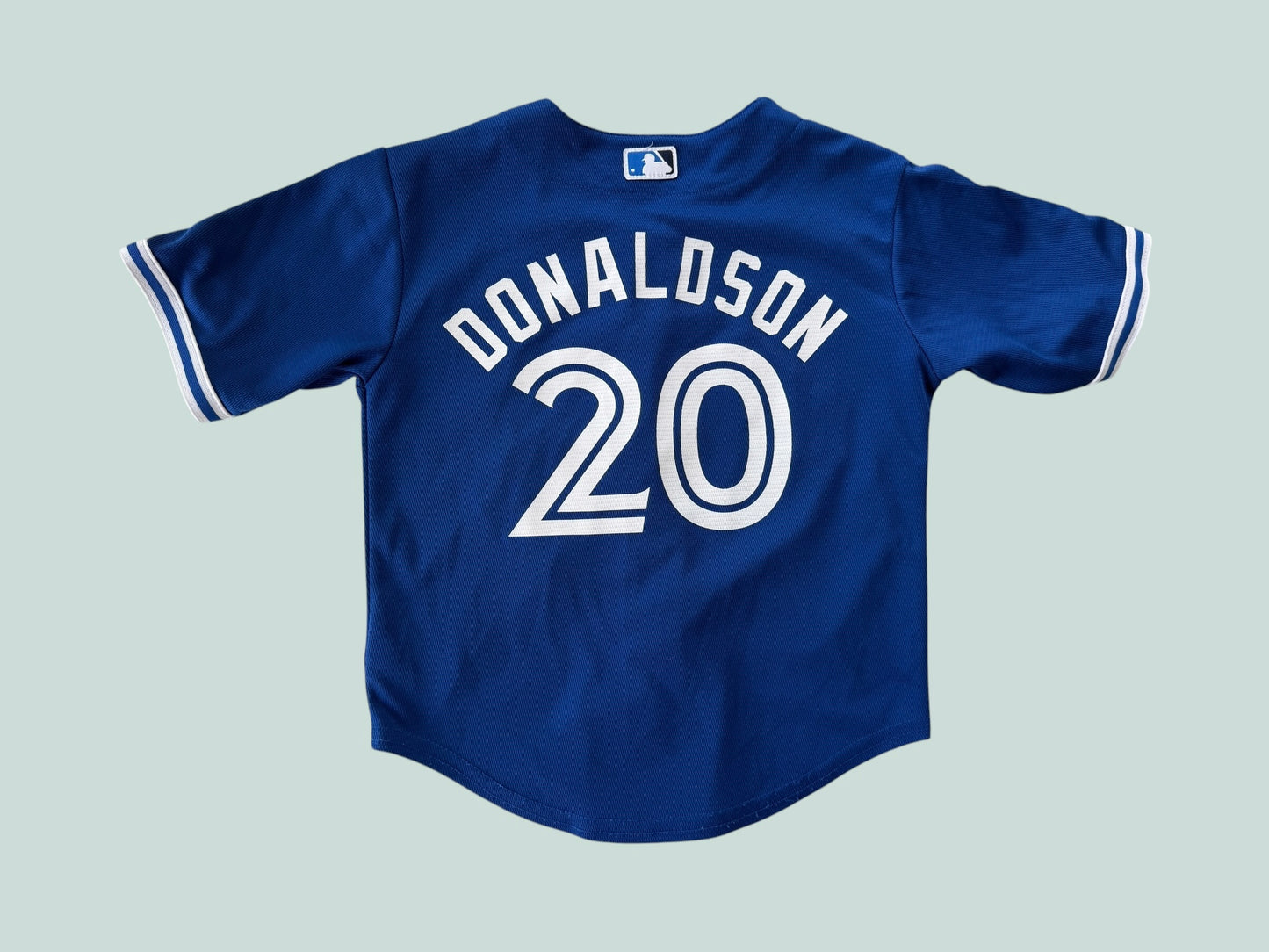 Blue Jay buttoned "Donaldson" shirt 7Y  | Majestic