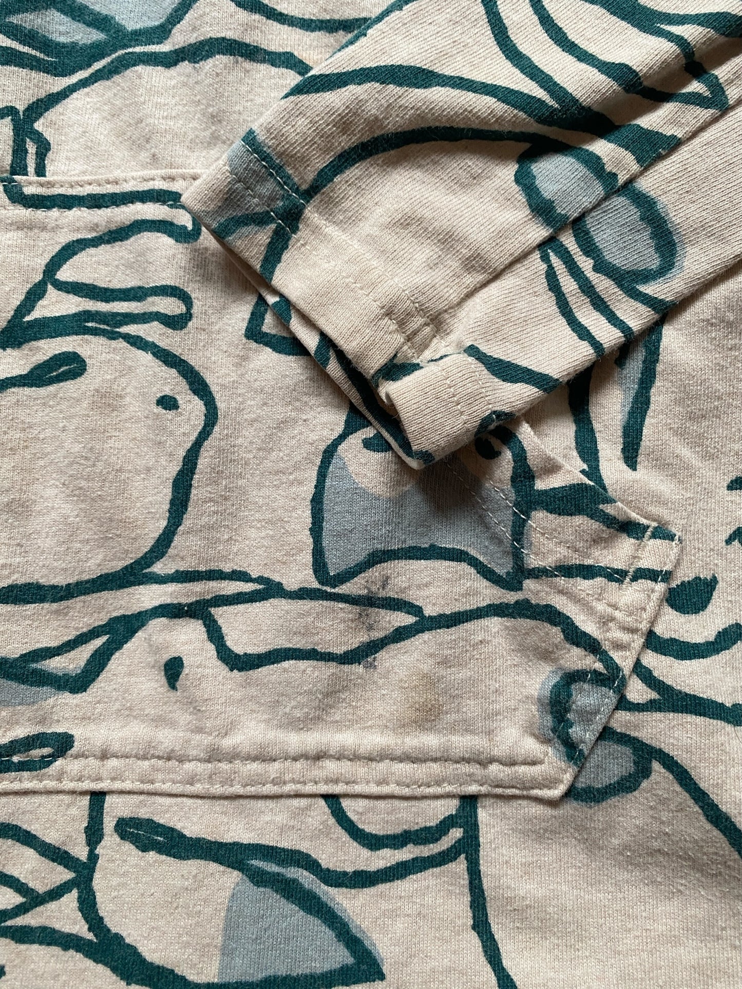 Cotton animal print dress with hood 4Y | Tea Collective