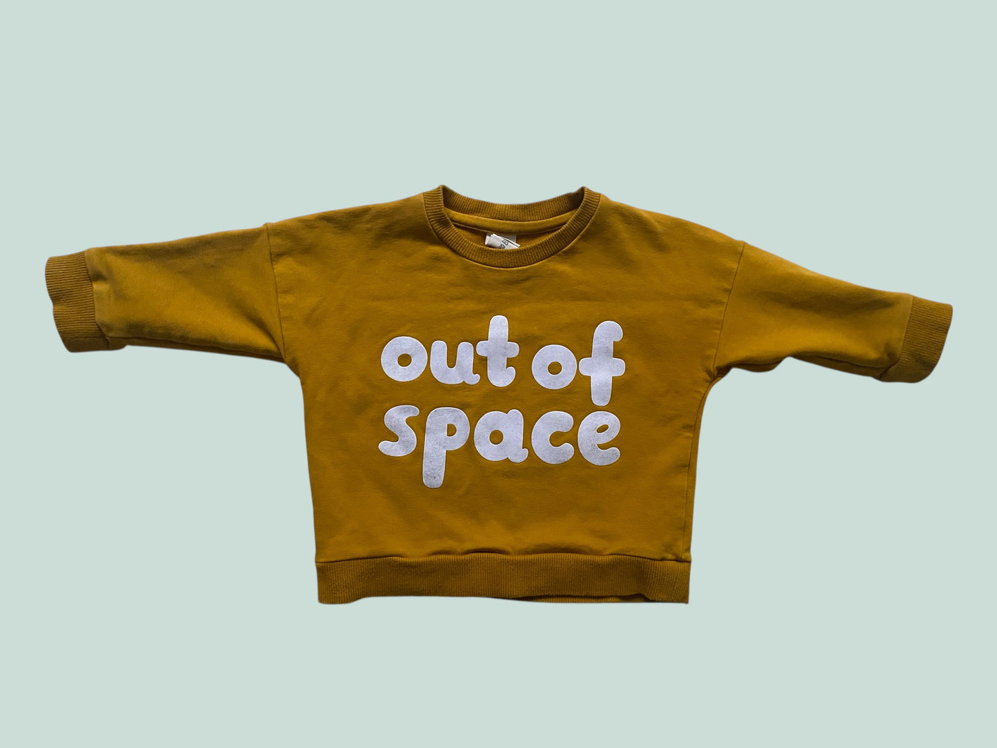 Organic cotton sweatshirt Out of Space 1-2Y (80/86) | Don't Grow Up