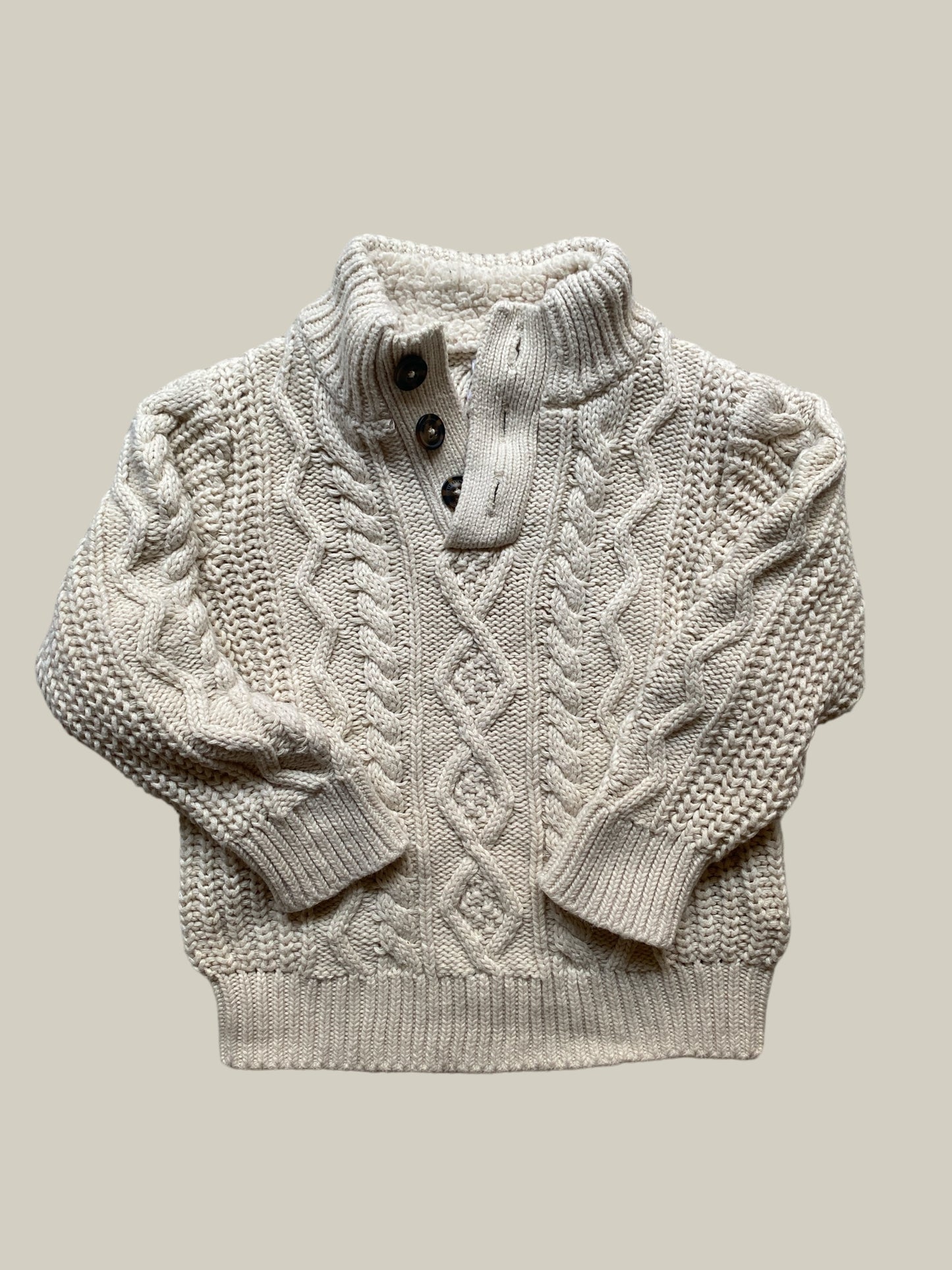 Chunky fisherman’s sweater 2Y | Gap