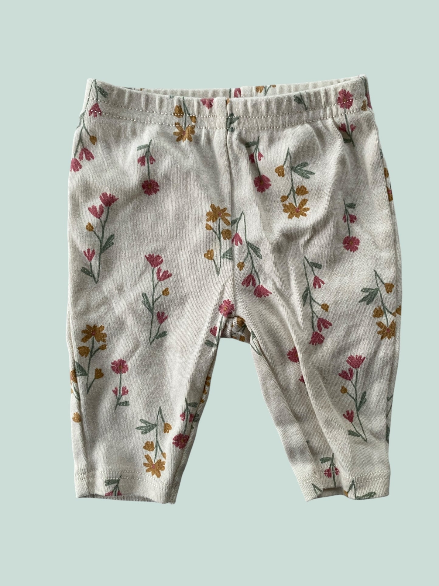 Newborn cotton flower pants | Carter's