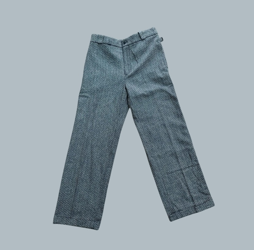 Brown wide leg cotton/wool blend pants women’s 12 US | Banana Republic NEW