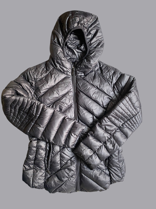 Black down puffer jacket medium adult (women’s) | BCB Generation