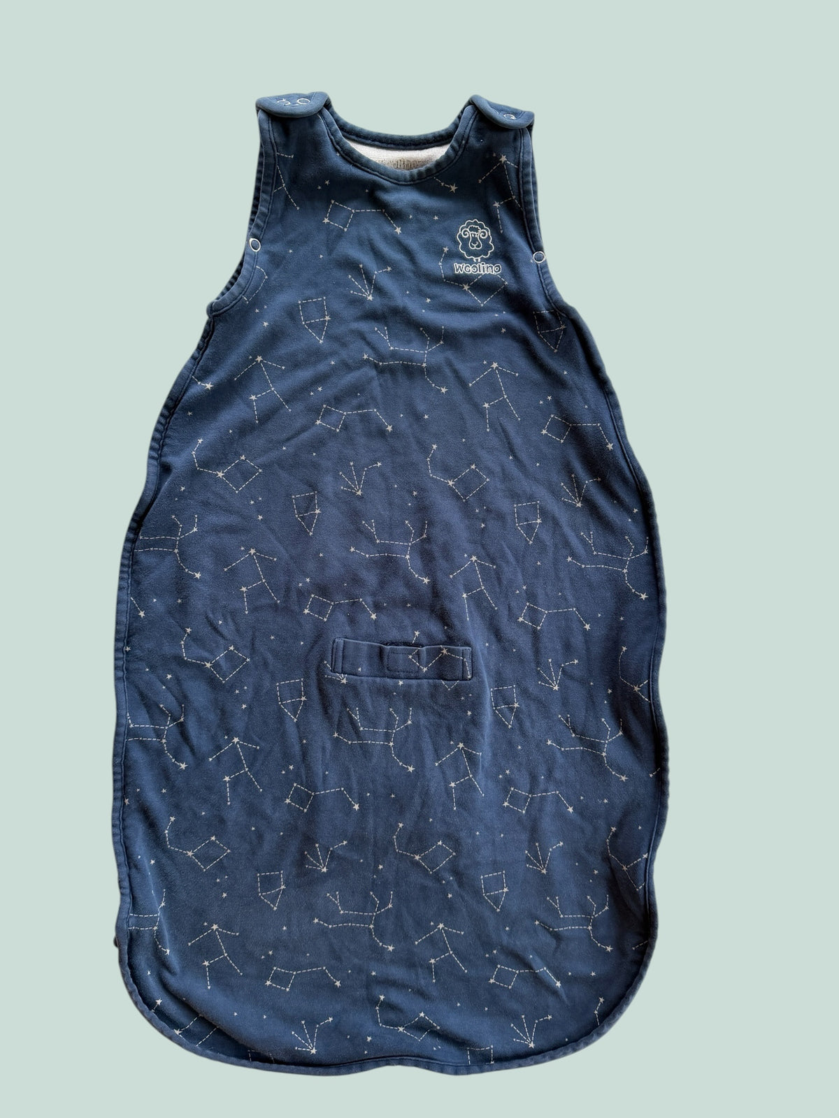 Merino wool & organic cotton sleepsack, 2 -24m | Woolino