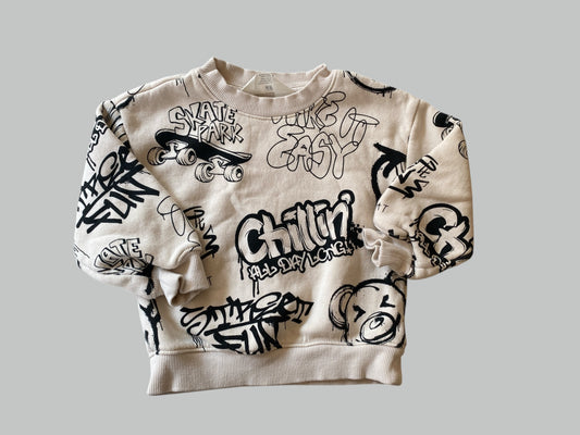 Skate sweatshirt 18m (generous) | H&M