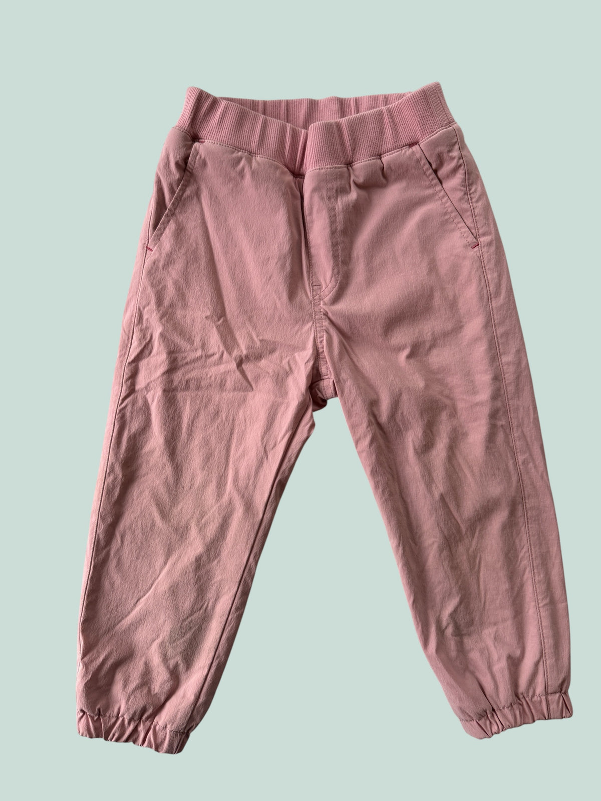 Fleece lined pink pants 18m | Uniqlo