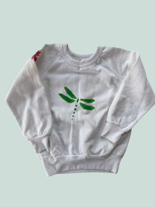 Vintage sweater with prints ~4-6Y | Broadway