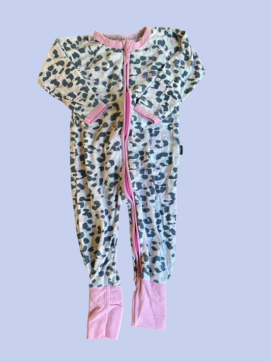 Animal print two-way sleeper 12-18m | Bonds Wondersuit