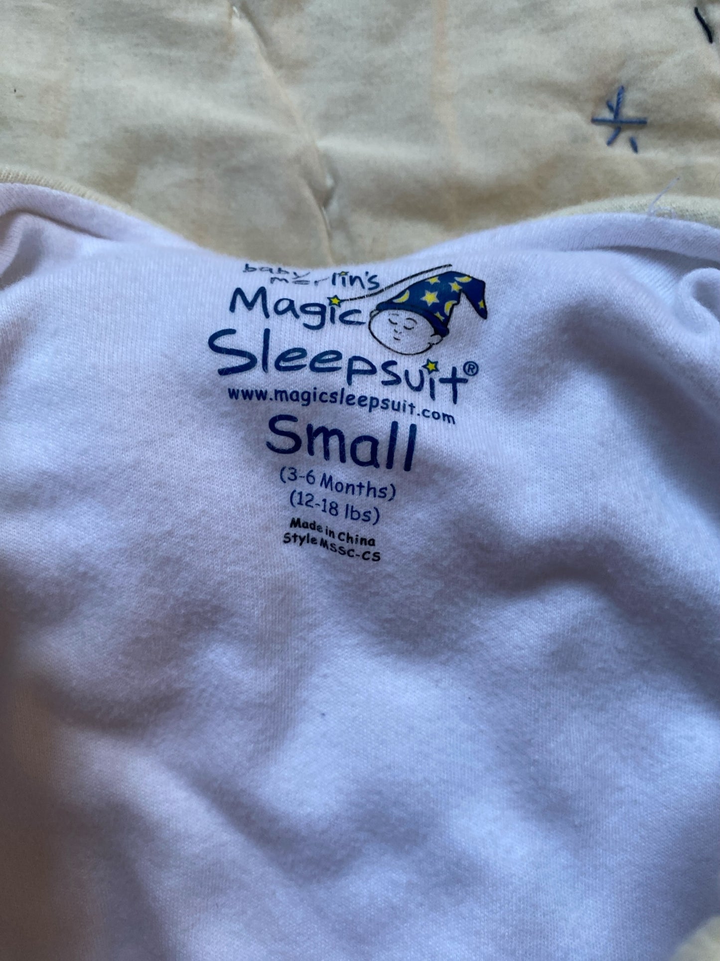 Merlin Magic Sleepsuit 3-6m | Halo