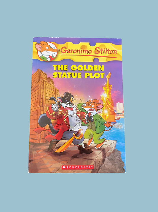 Geronimo Stilton - the golden statue plot