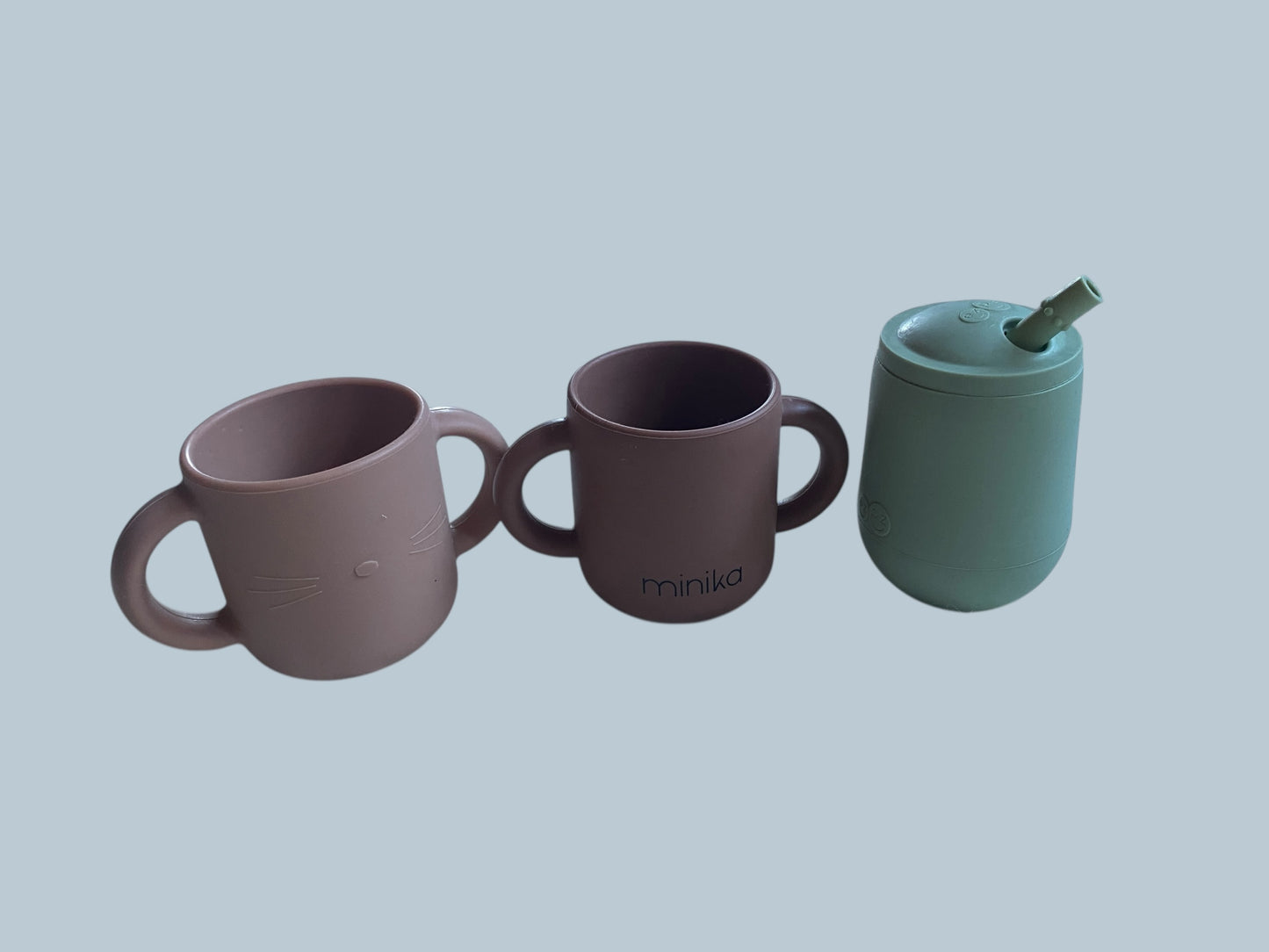 Silicone toddler drinking cups - various