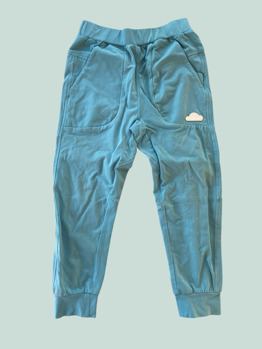 Blue cotton joggers 5-6Y | Petite Revery