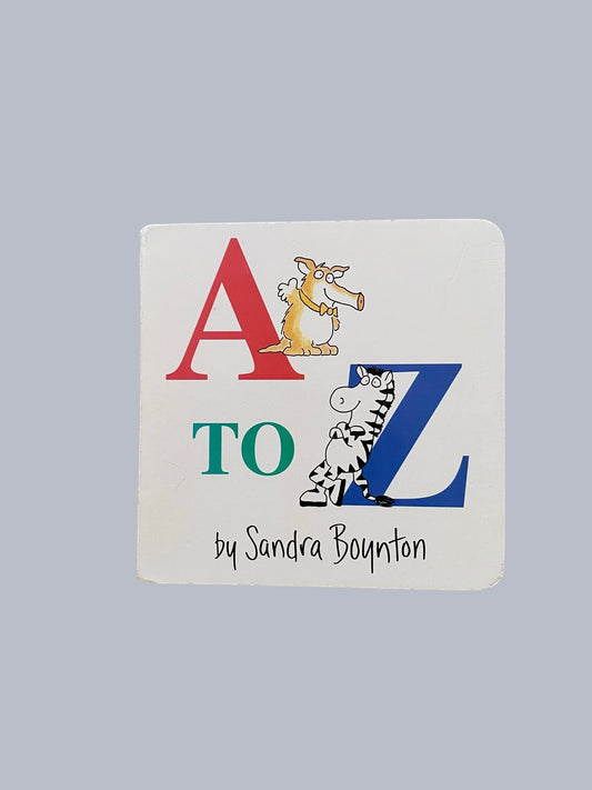 A to Z by Sandra Boynton