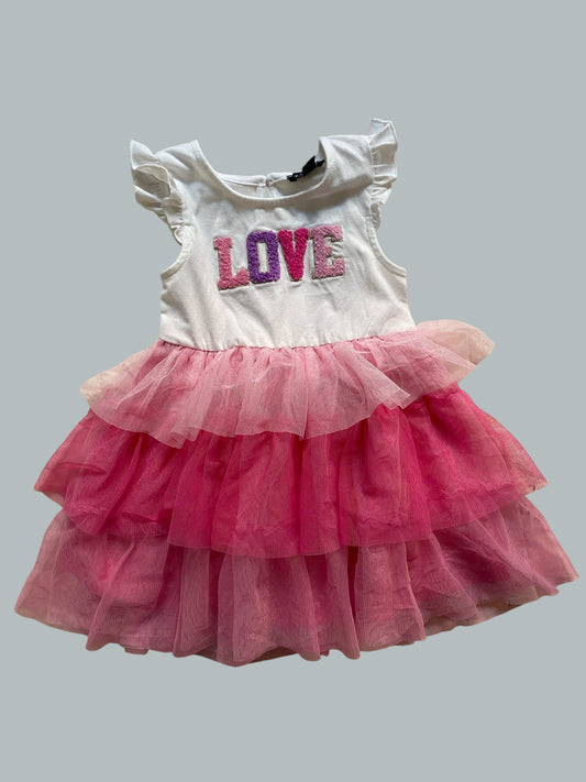 Love dress with tulle skirt 24m | Zunie