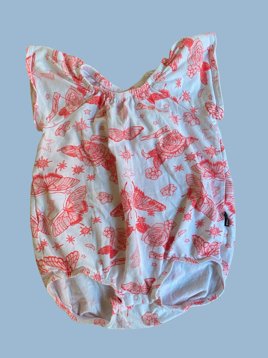 Flower romper/onesie 12-24m | Bonds