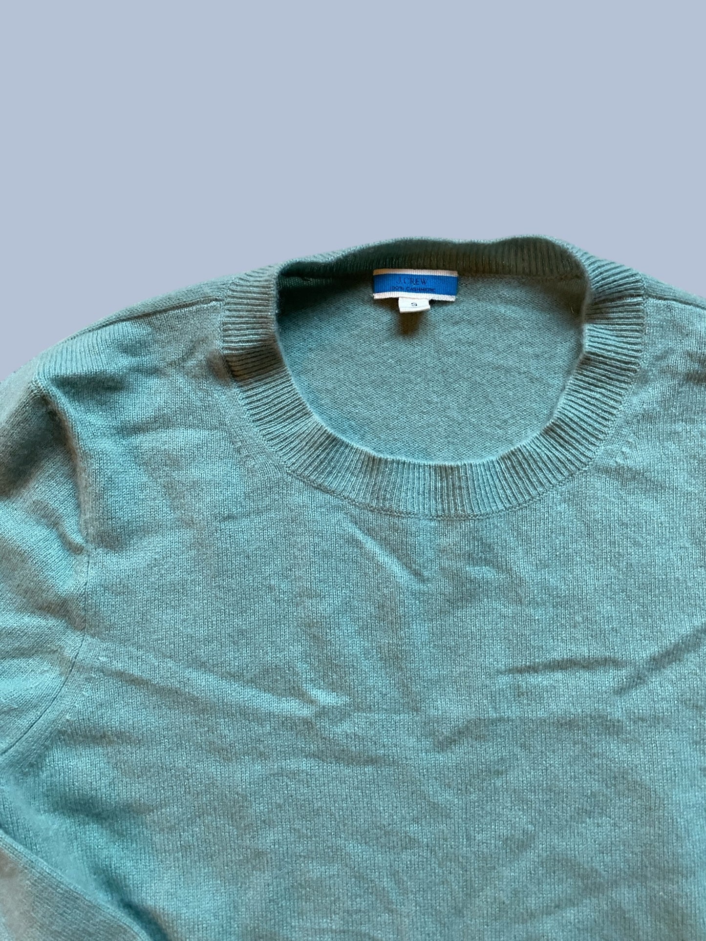 Mint cashmere sweater women's size S | J. Crew