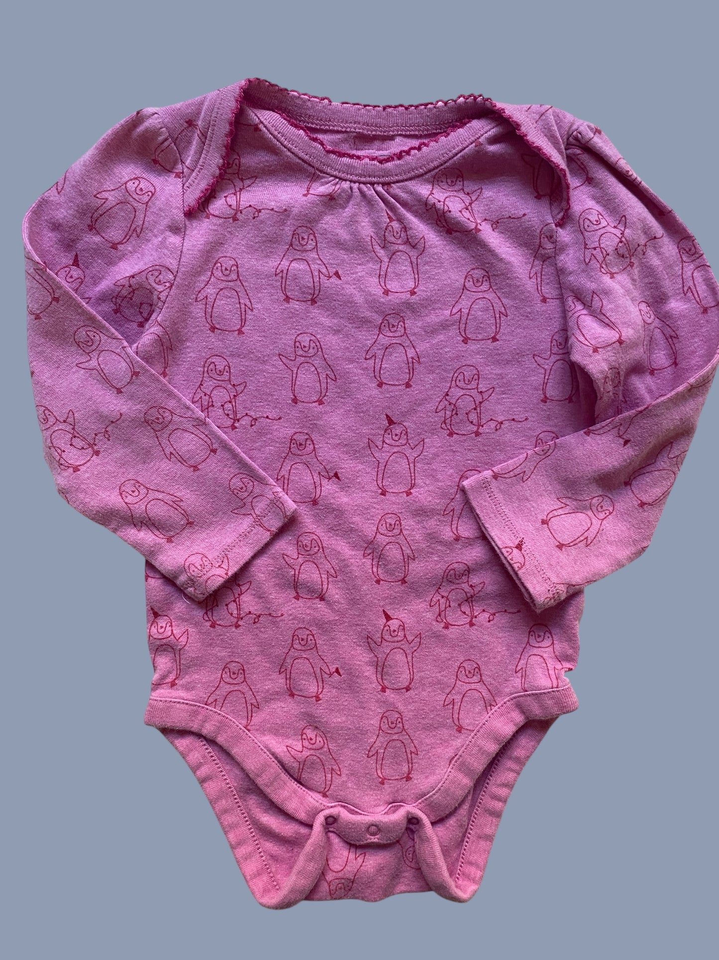 Penguin cotton onesie 18-24m | Gap