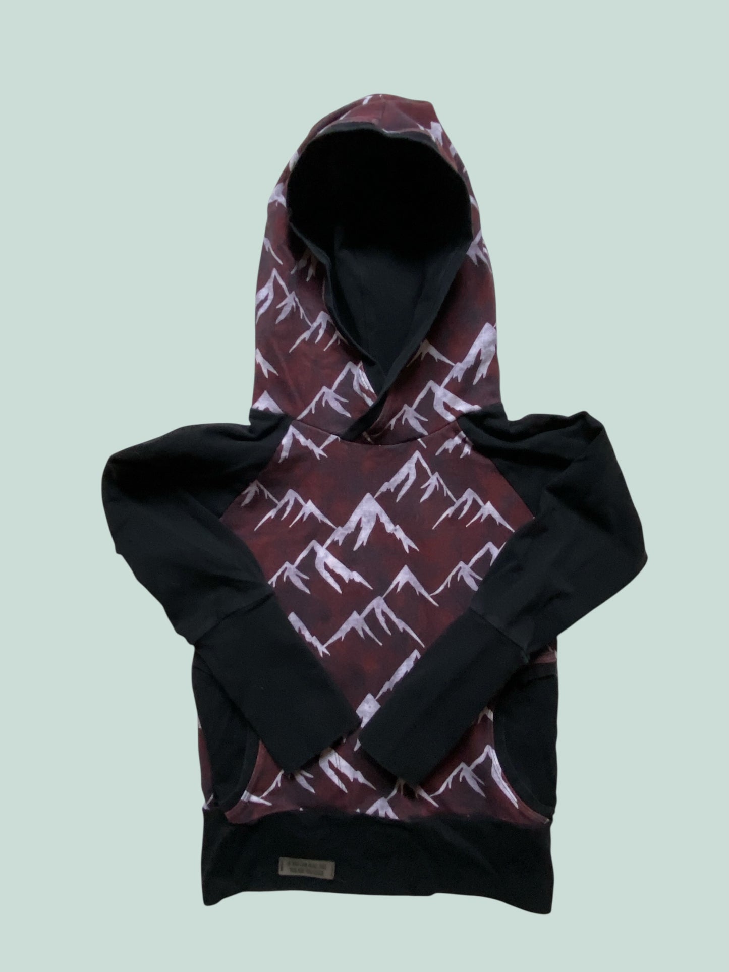 Handmade cotton hoodie 3-5Y