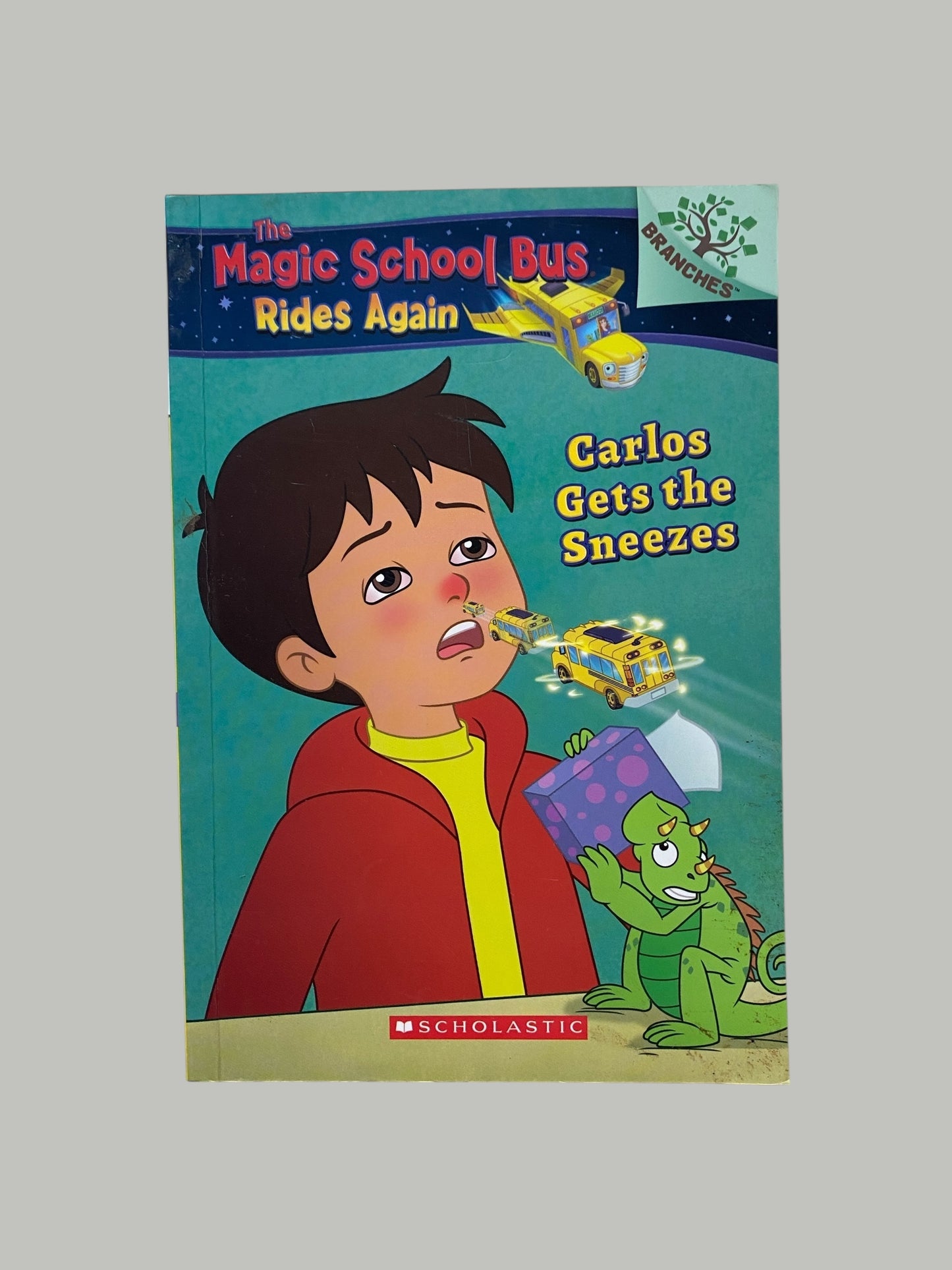 Magic School Bus Rides again - Carlos gets the sneezes