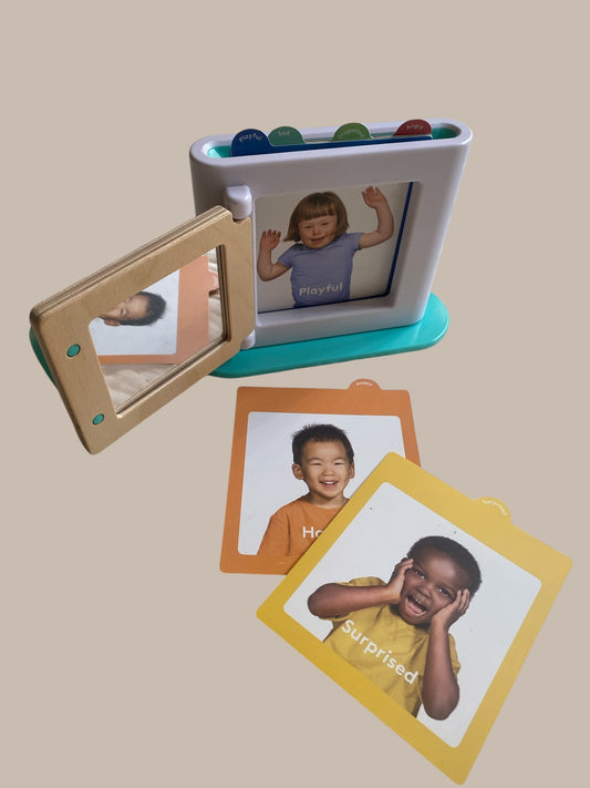 Emotions Match Mirror & Card Set | Lovevery