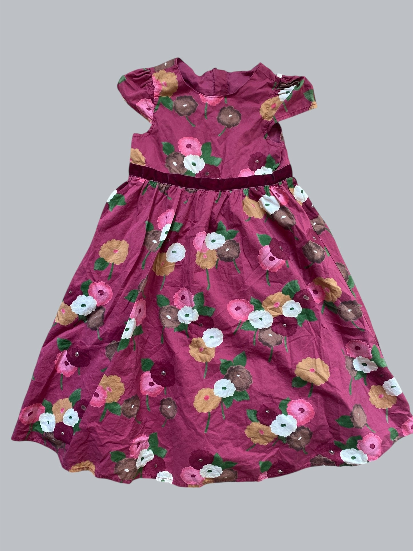 Cotton flower dress 5Y | Gap