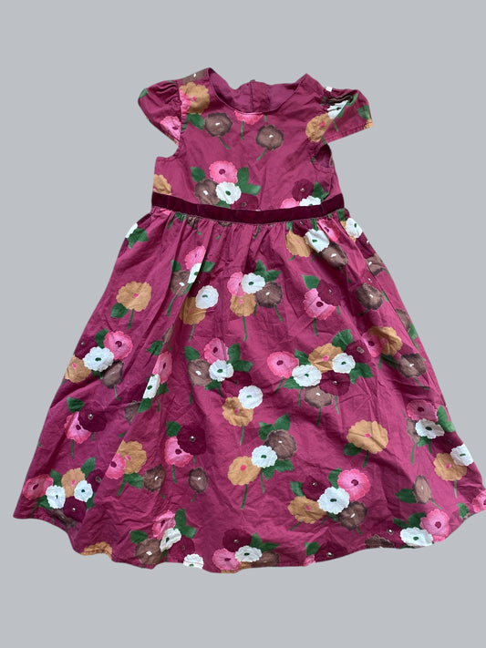 Cotton flower dress 5Y | Gap