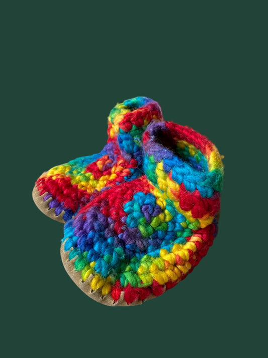 Wool booties 11 US Little Kid/7inches long | Padraigs